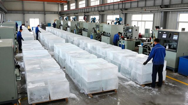 工厂车间降温冰块 台州工厂应对高温新方案